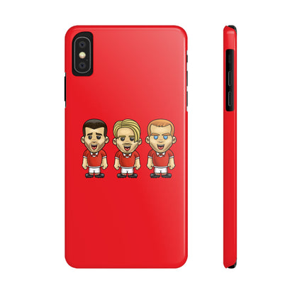 Paul Scholes, Roy Keane & David Beckham - Manchester United - Phone Case