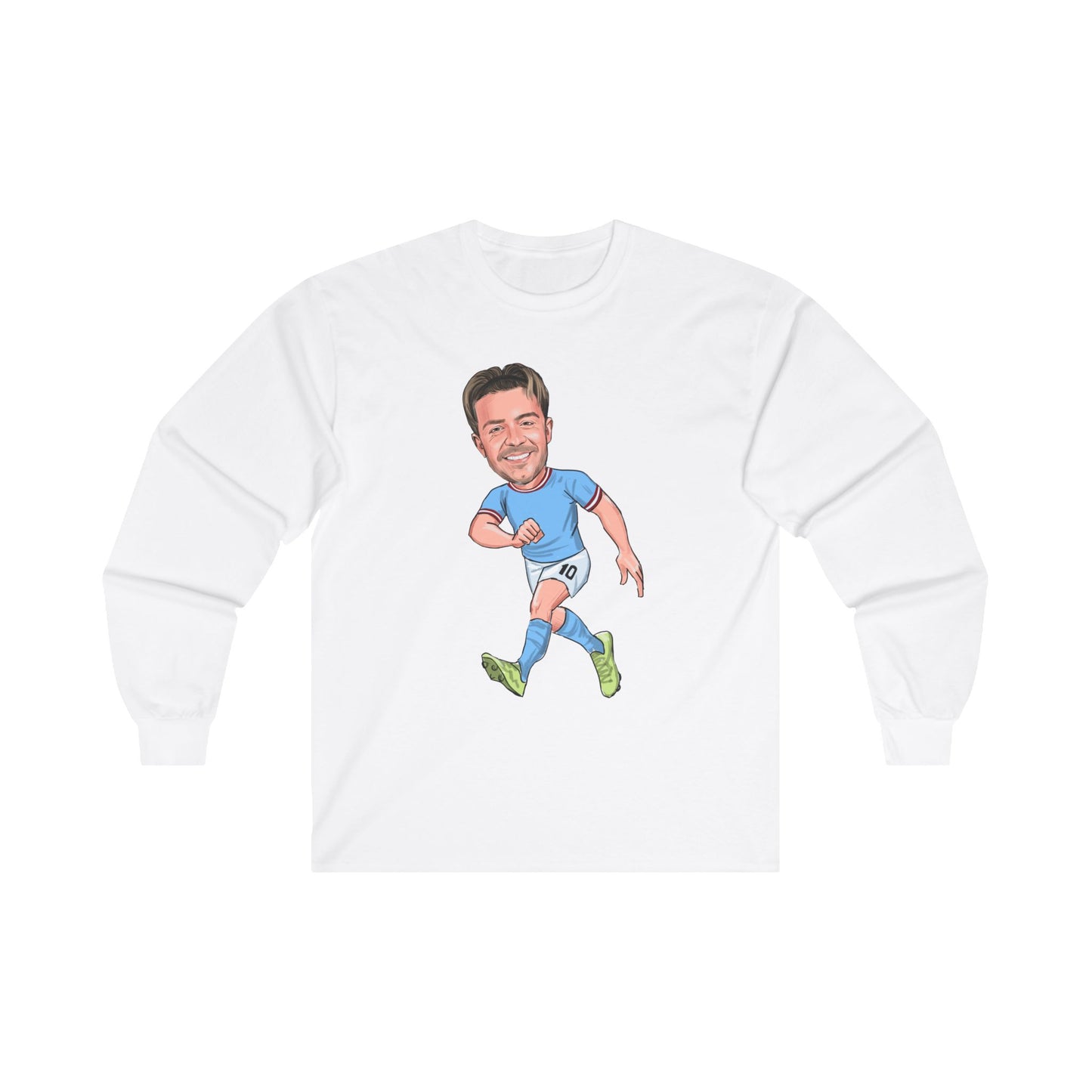 Jack Grealish - Manchester City - Long Sleeve T-Shirt