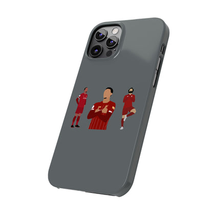 Virgil Van Dijk - Trent Alexander-Arnold - Mo Salah - Liverpool - Phone Case