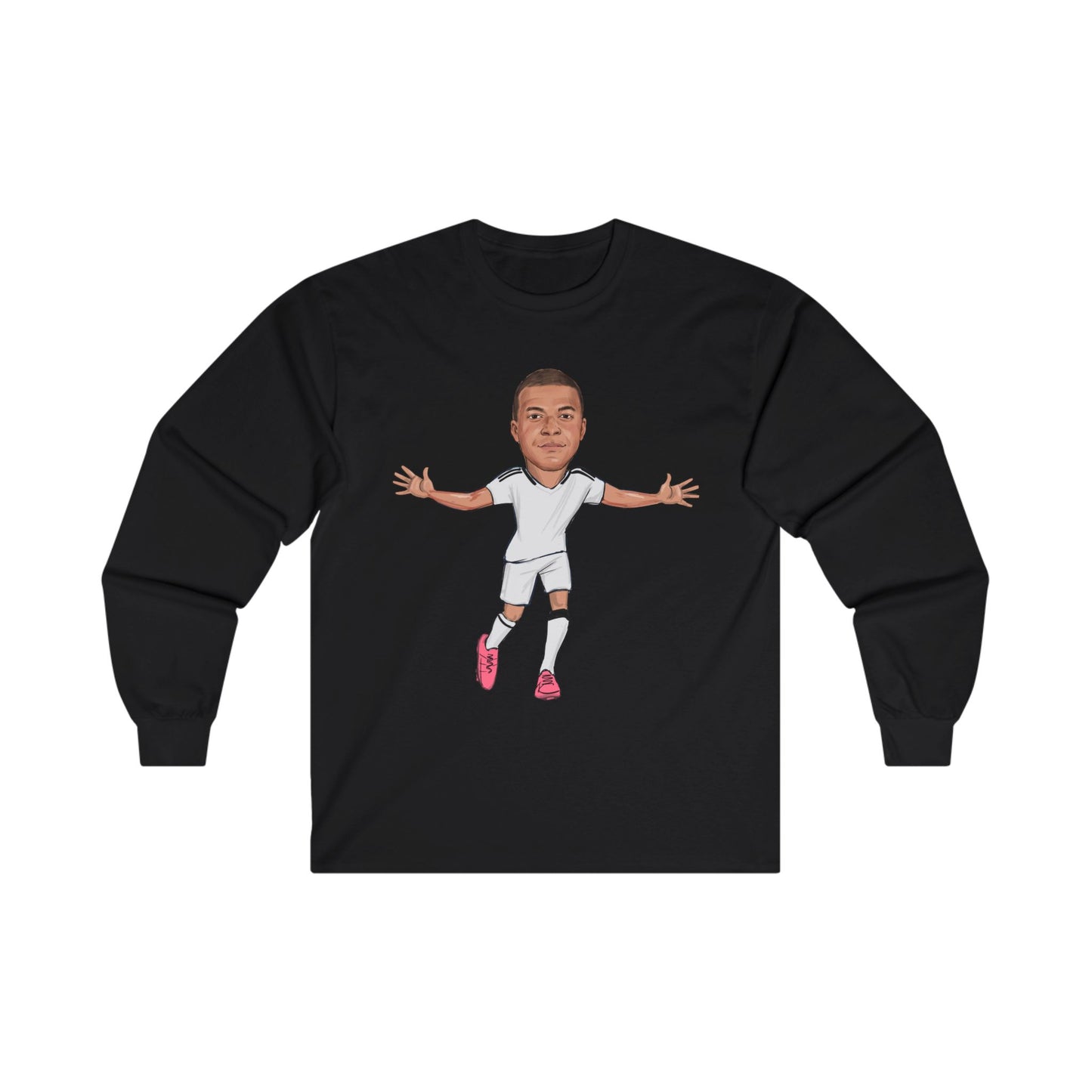 Kylian Mbappe - Real Madrid - Long Sleeve T-Shirt