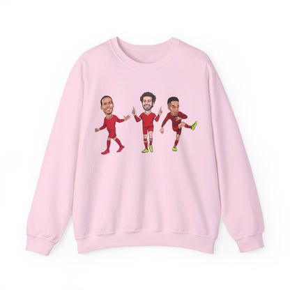 Virgil Van Dijk - Mo Salah - Trent Alexander-Arnold - Liverpool - Sweatshirt