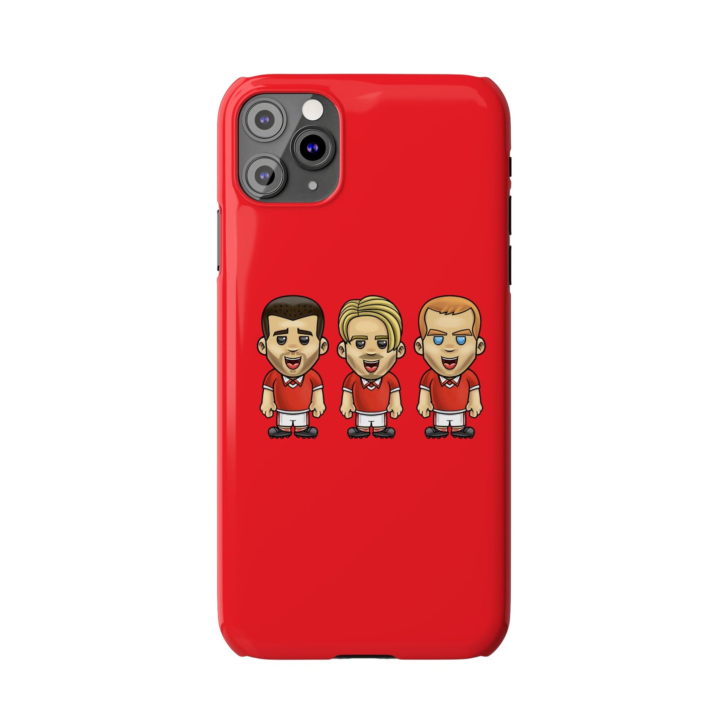 Paul Scholes, Roy Keane & David Beckham - Manchester United - Phone Case