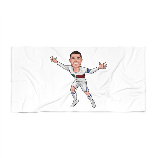 Ronaldo - Portugal - Beach Towel