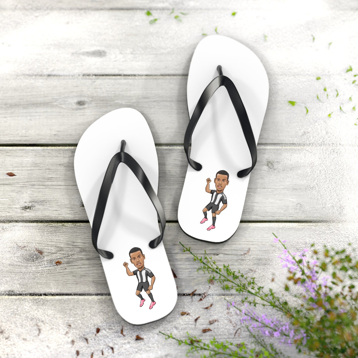 Alexander Isak - Newcastle United - Flip Flops