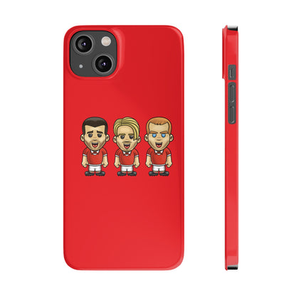 Paul Scholes, Roy Keane & David Beckham - Manchester United - Phone Case