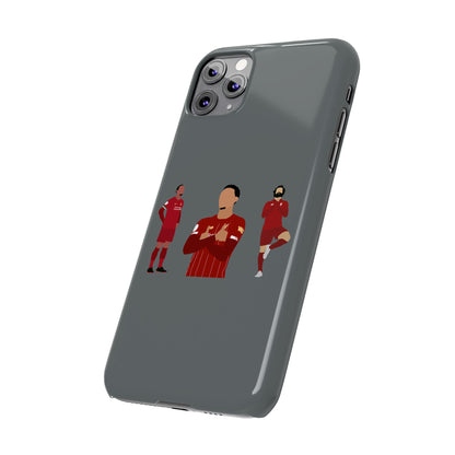 Virgil Van Dijk - Trent Alexander-Arnold - Mo Salah - Liverpool - Phone Case