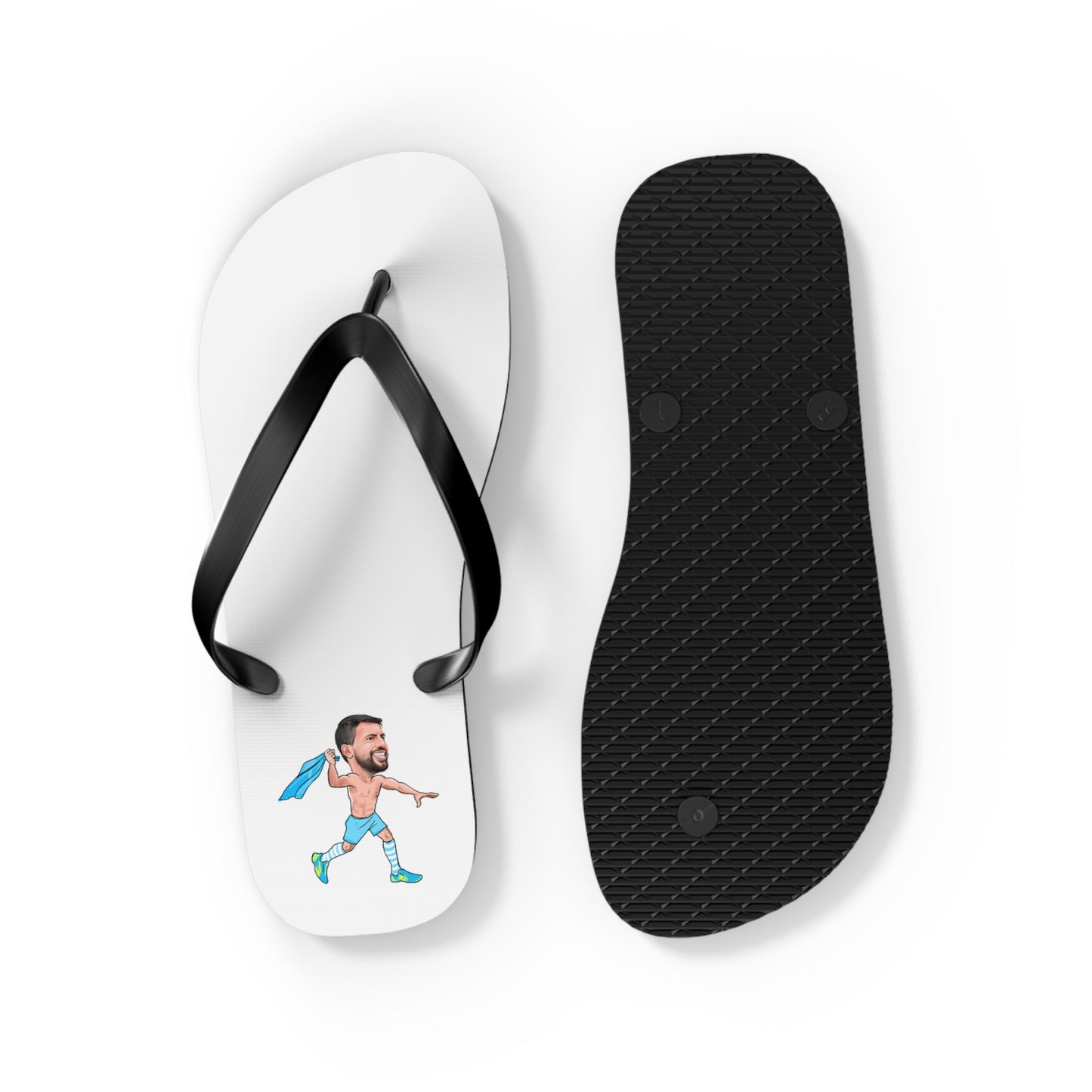 Sergio Agüero - Manchester City - Flip Flops