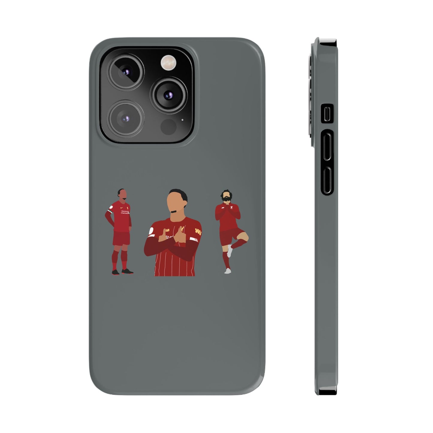 Virgil Van Dijk - Trent Alexander-Arnold - Mo Salah - Liverpool - Phone Case