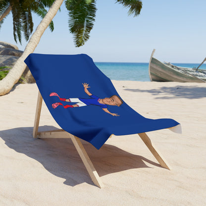 Kylian Mbappe - France - Beach Towel