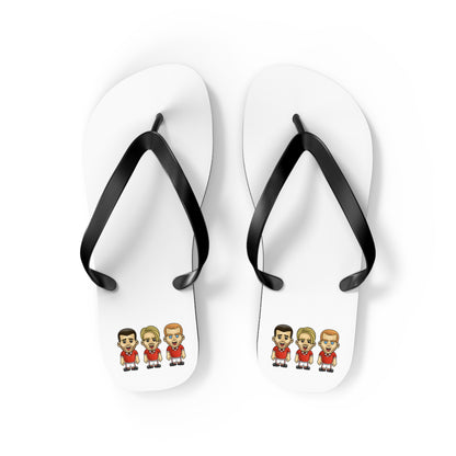 Roy Keane - David Beckham - Paul Scholes - Manchester United - Flip Flops