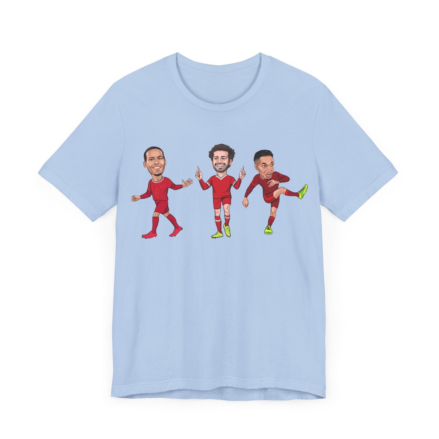 Virgil Van Dijk - Mo Salah - Trent Alexander-Arnold - Liverpool - T-Shirt