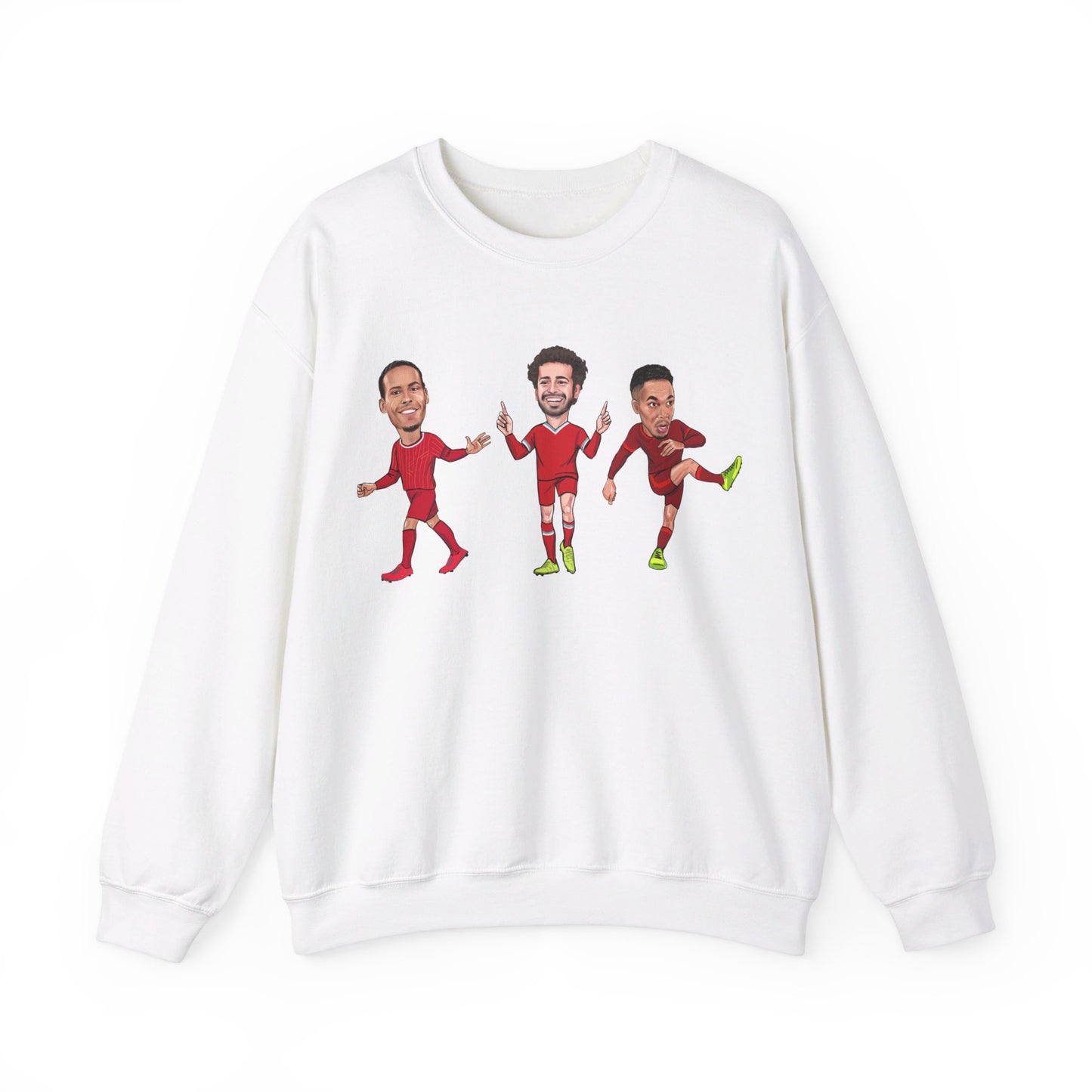 Virgil Van Dijk - Mo Salah - Trent Alexander-Arnold - Liverpool - Sweatshirt