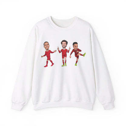 Virgil Van Dijk - Mo Salah - Trent Alexander-Arnold - Liverpool - Sweatshirt