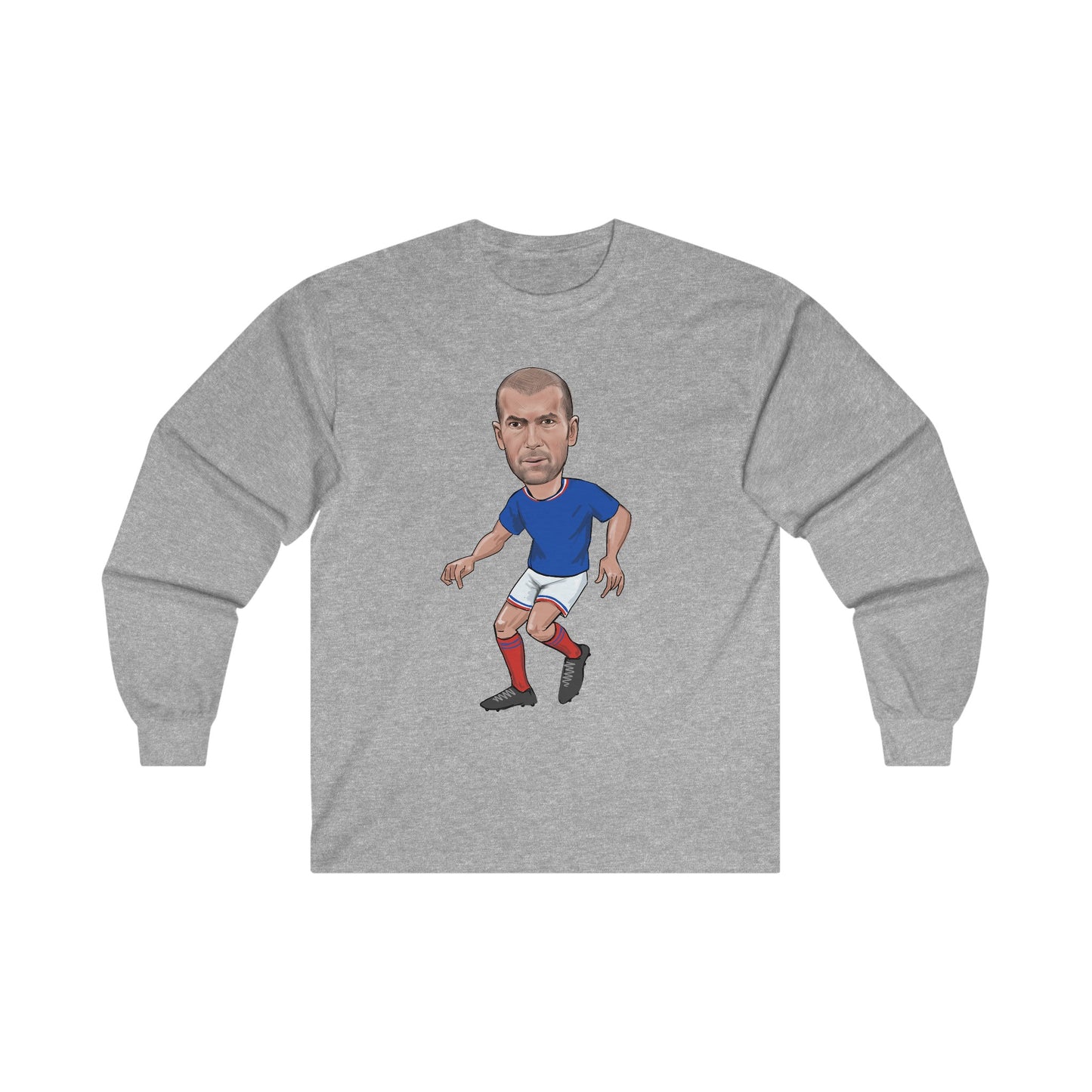 Zinedine Zidane - France - Long Sleeve T-Shirt