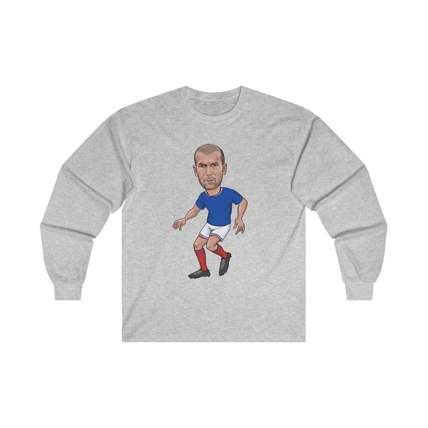 Zinedine Zidane - France - Long Sleeve T-Shirt