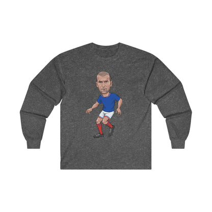 Zinedine Zidane - France - Long Sleeve T-Shirt