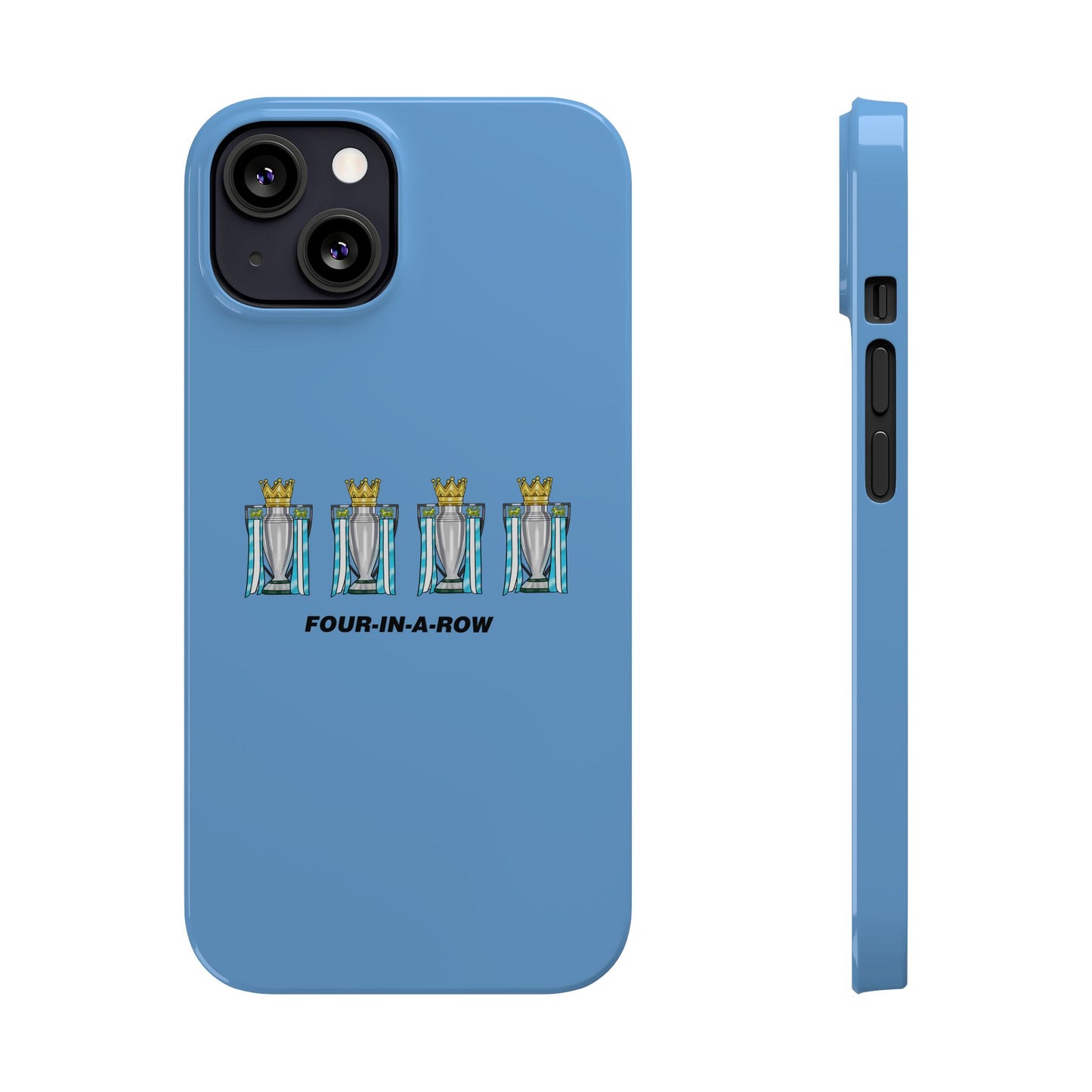 Manchester City - Four In A Row - Phone Case