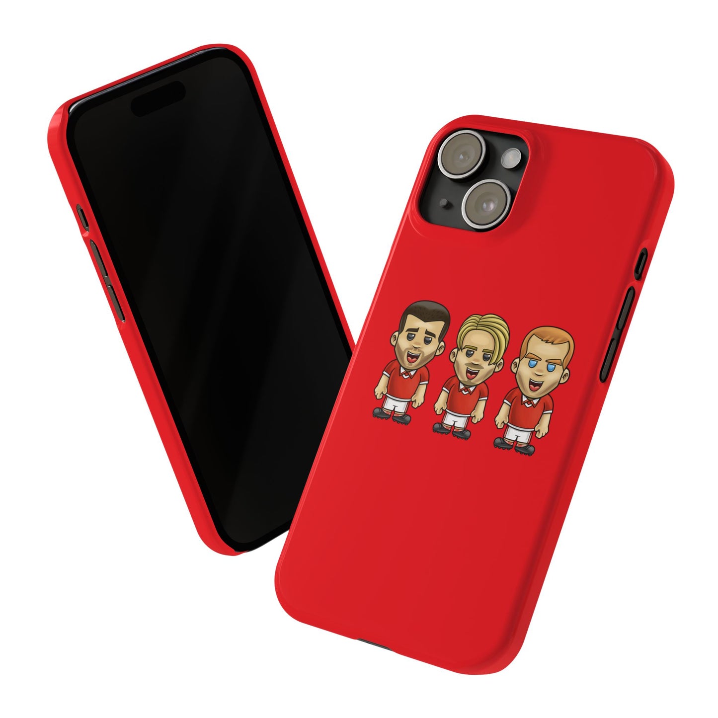 Paul Scholes, Roy Keane & David Beckham - Manchester United - Phone Case