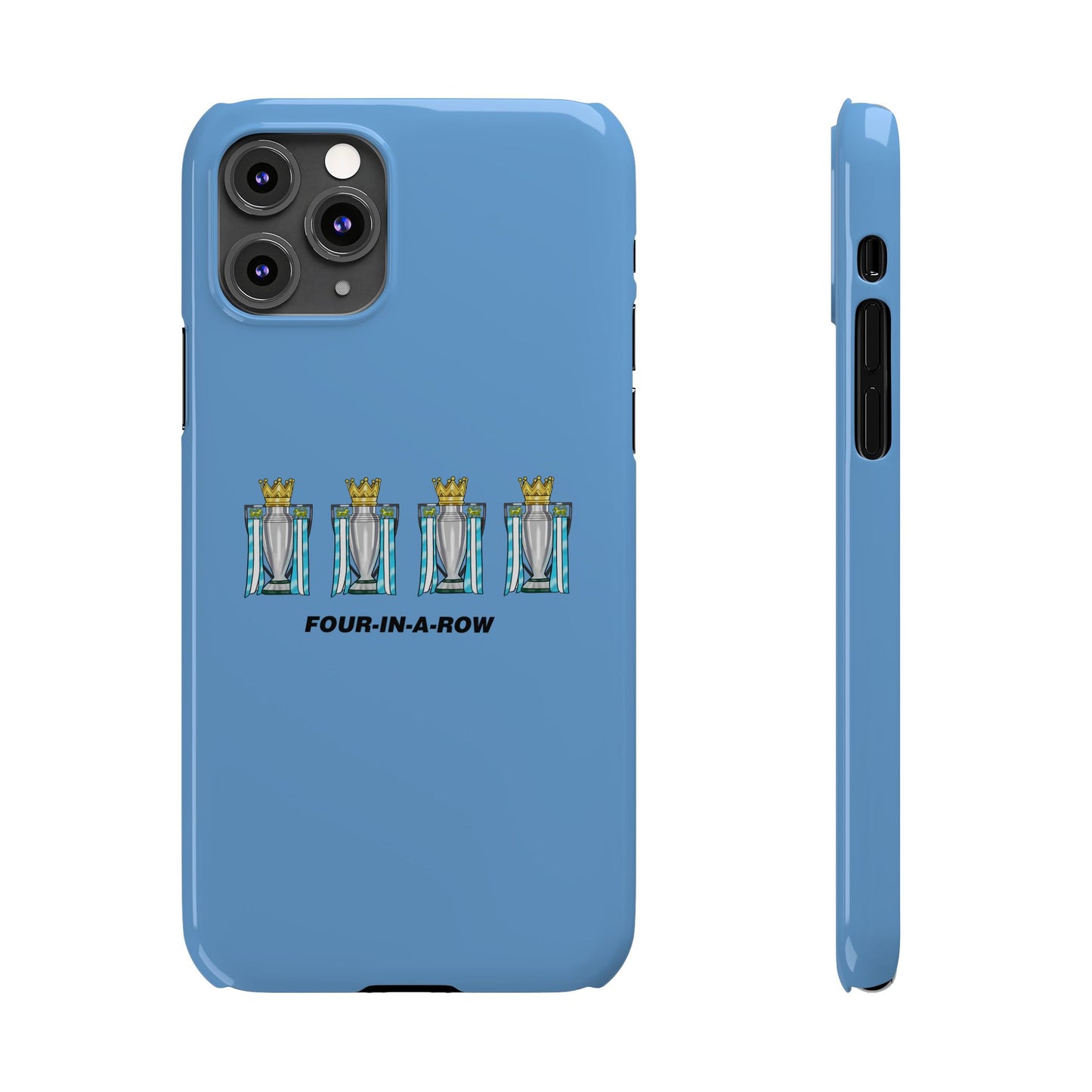 Manchester City - Four In A Row - Phone Case