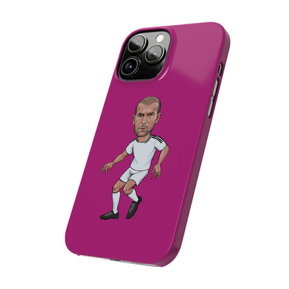 Zinedine Zidane - Real Madrid - Phone Case