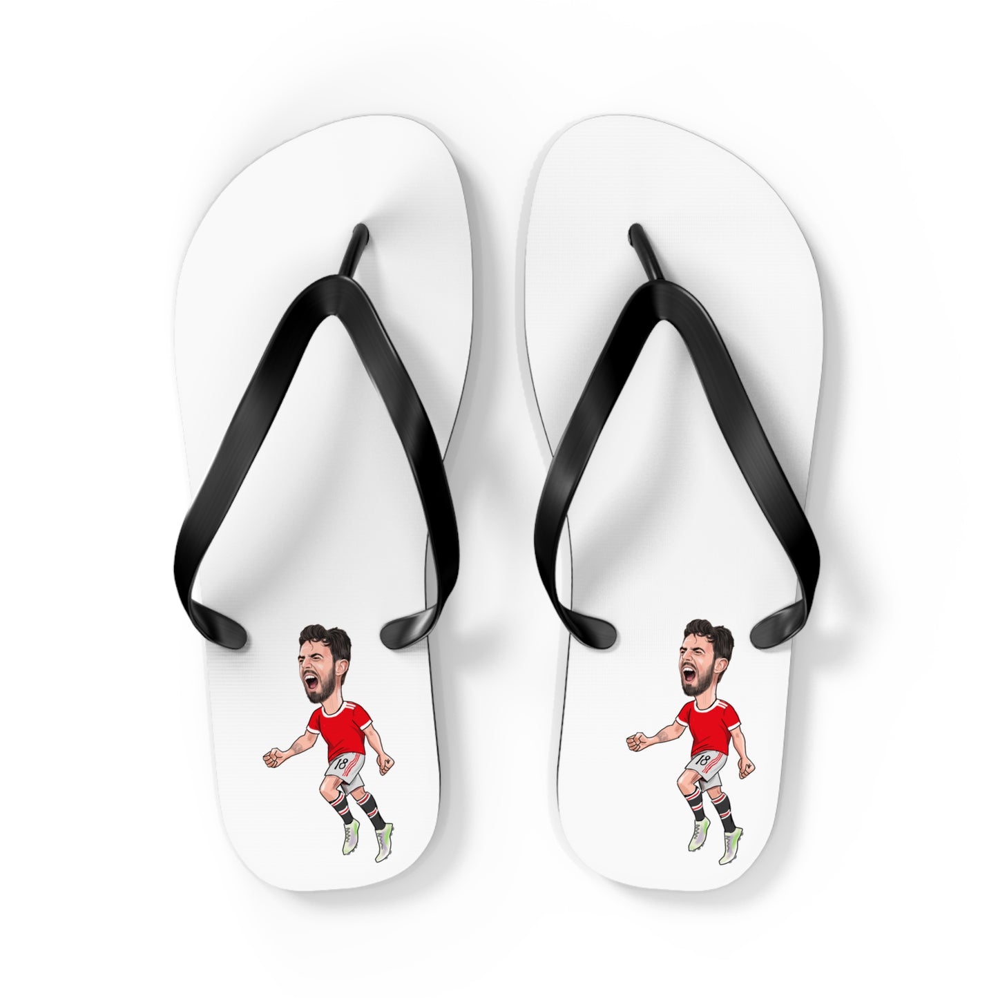 Bruno Fernandes - Manchester United - Flip Flops