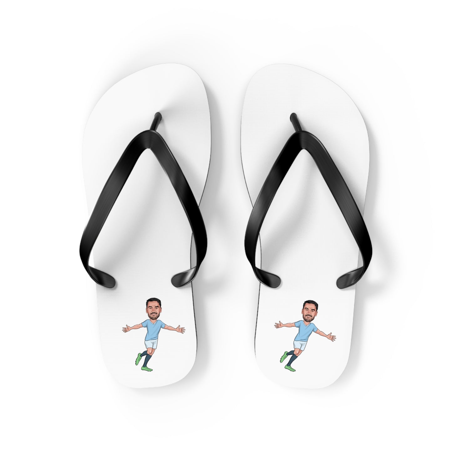 Ilkay Gundogan - Manchester City - Flip Flops