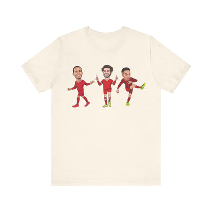 Virgil Van Dijk - Mo Salah - Trent Alexander-Arnold - Liverpool - T-Shirt