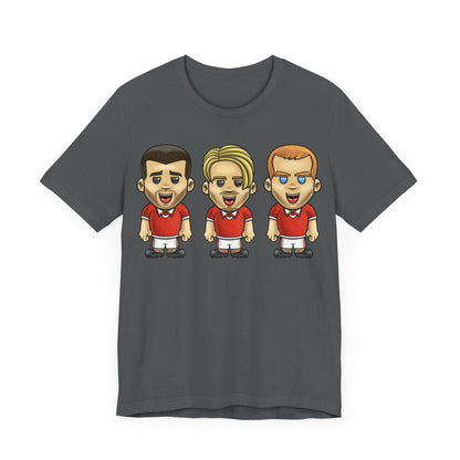 Roy Keane - David Beckham - Paul Scholes - Manchester United - T-Shirt