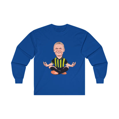 Erling Haaland - Manchester City Away Kit - Long Sleeve T-Shirt