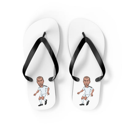 Zinedine Zidane - Real Madrid - Flip Flops