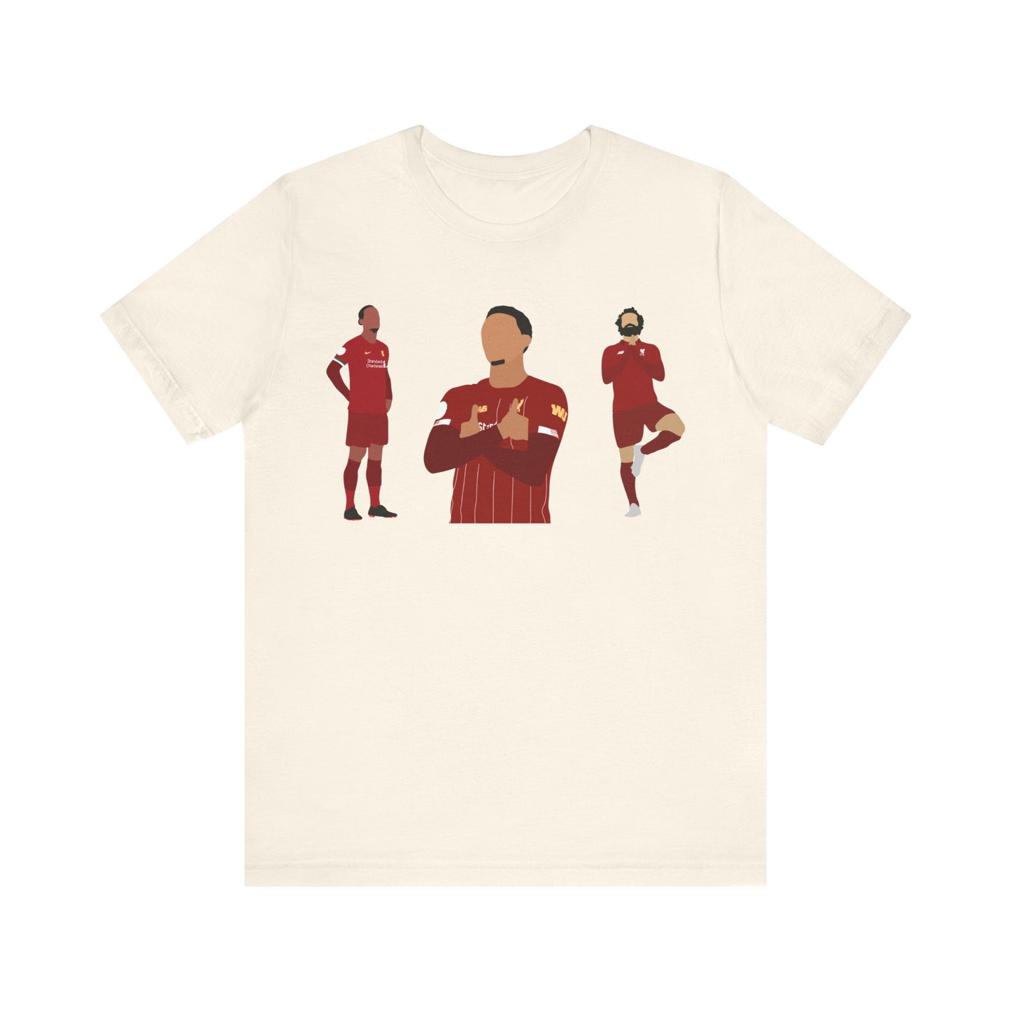 Virgil Van Dijk - Trent Alexander-Arnold - Mo Salah  - Liverpool - T-Shirt