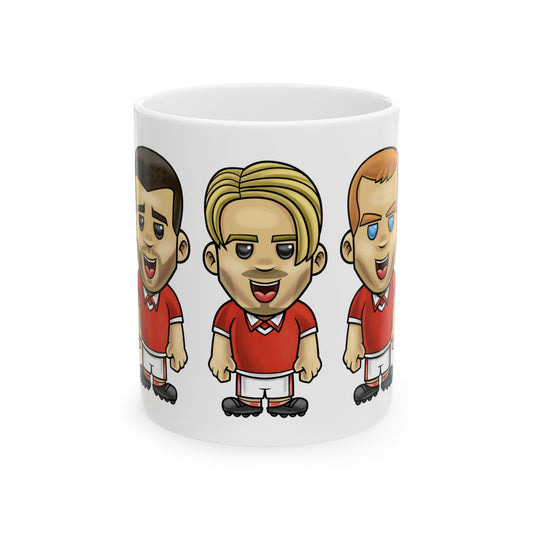 Roy Keane - David Beckham - Paul Scholes - Manchester United - Mug