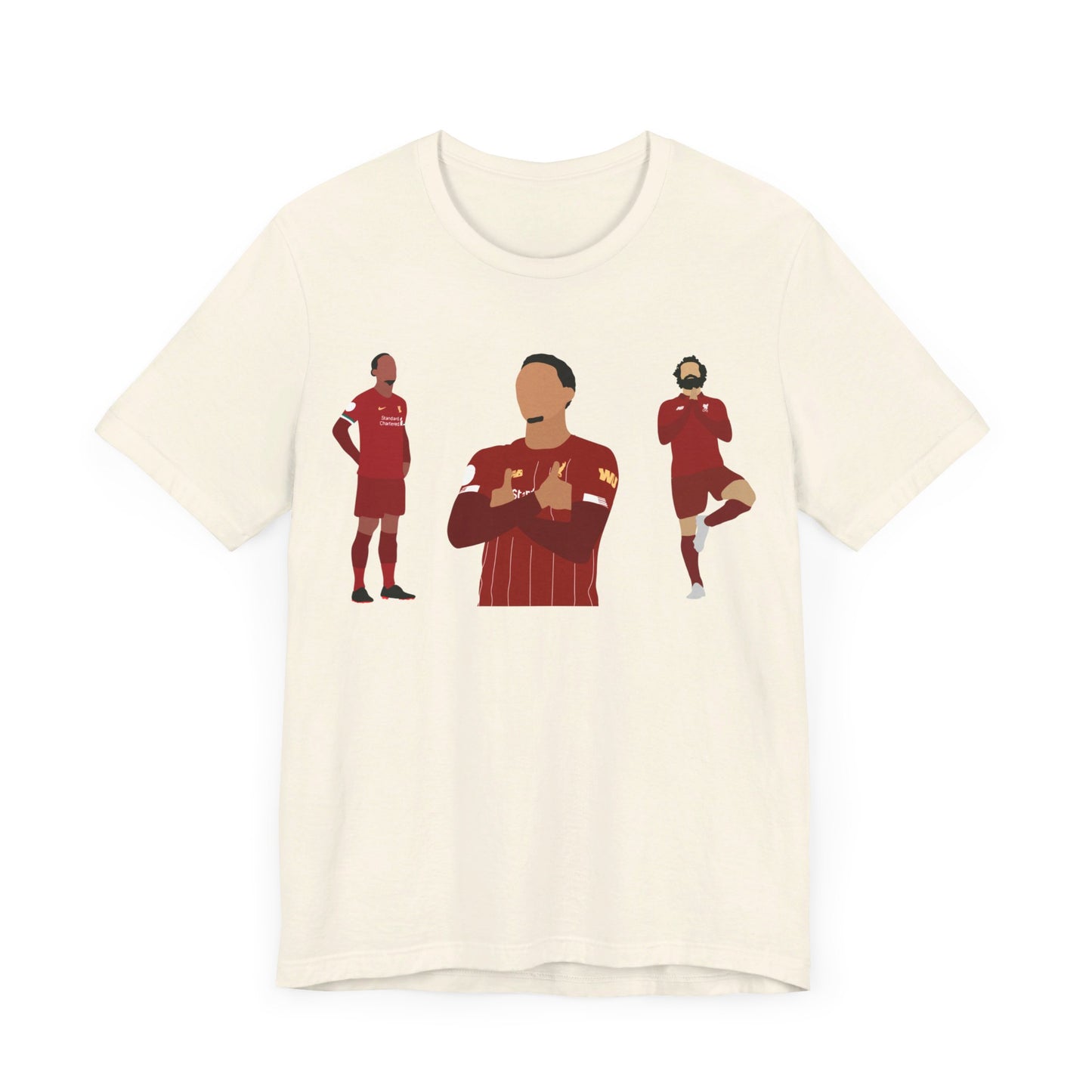 Virgil Van Dijk - Trent Alexander-Arnold - Mo Salah  - Liverpool - T-Shirt