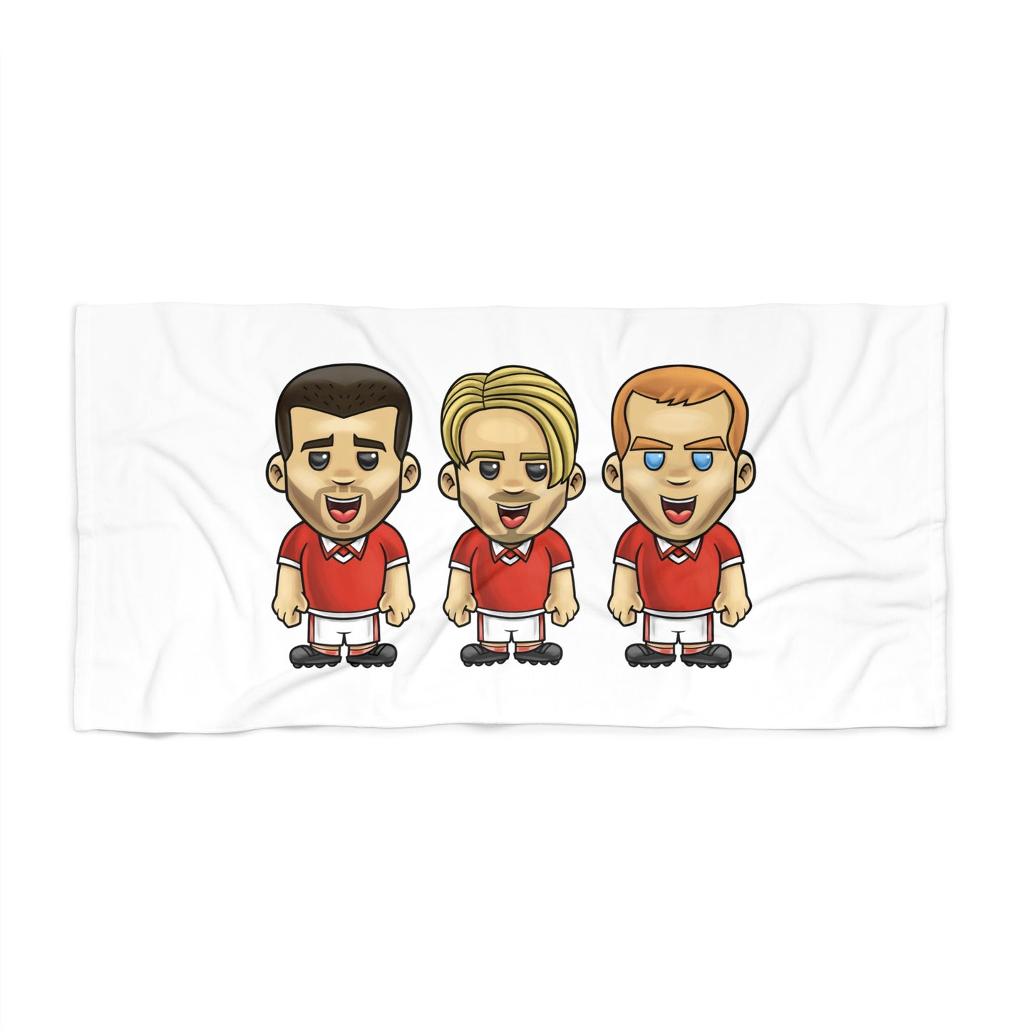 Paul Scholes, Roy Keane & David Beckham - Manchester United - Beach Towel