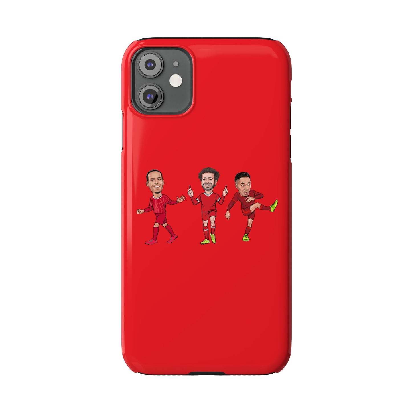 Mo Salah, Virgil Van Dijk & Trent Alexander-Arnold - Liverpool - Phone Case