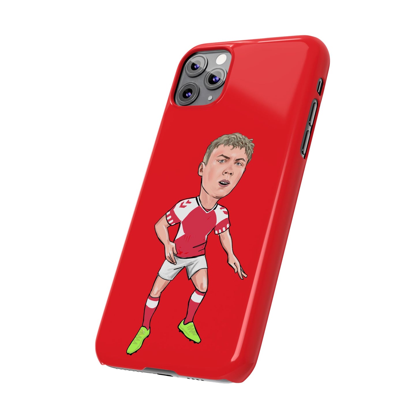 Rasmus Hojlund - Denmark - Phone Case