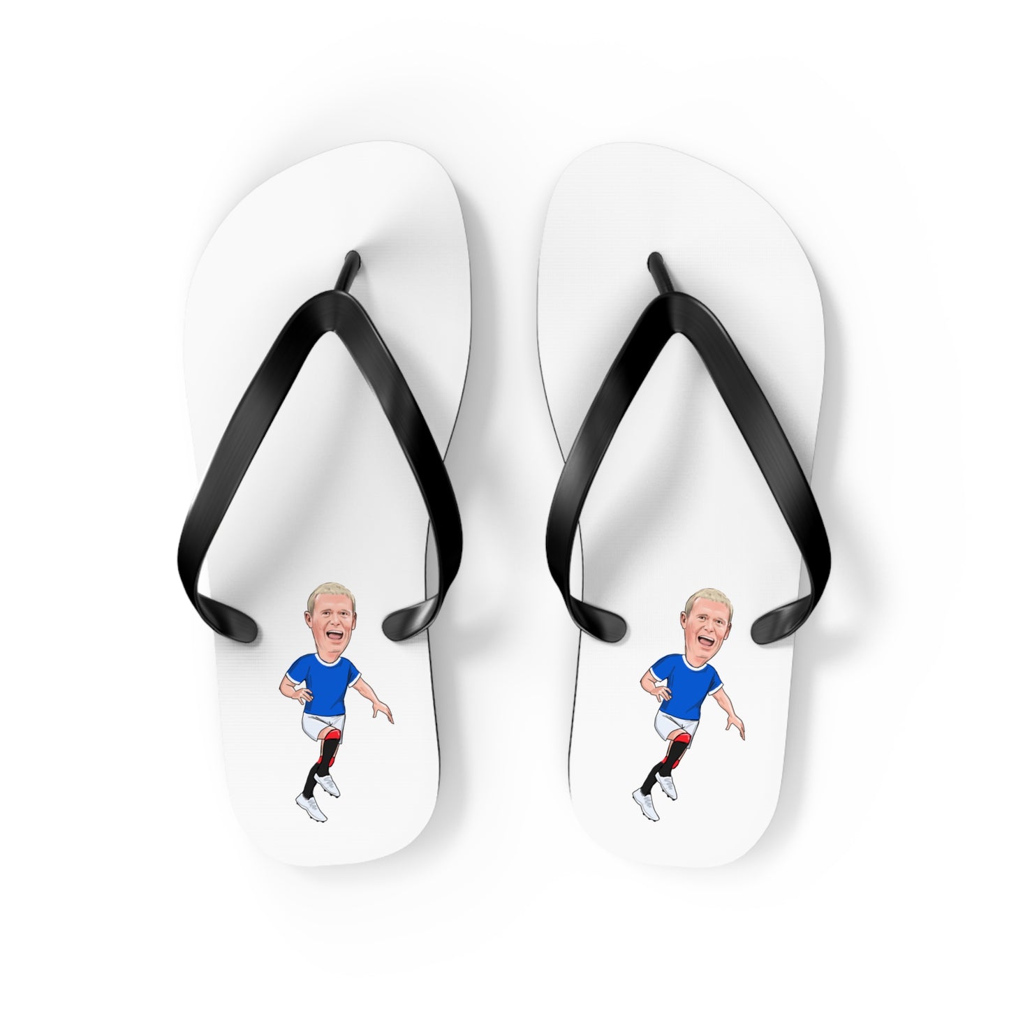 Paul Gascoigne - Rangers - Flip Flops