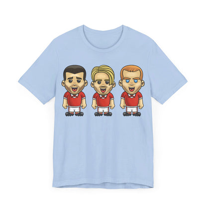 Roy Keane - David Beckham - Paul Scholes - Manchester United - T-Shirt