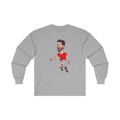 Bruno Fernandes -  Manchester United - Long Sleeve T-Shirt