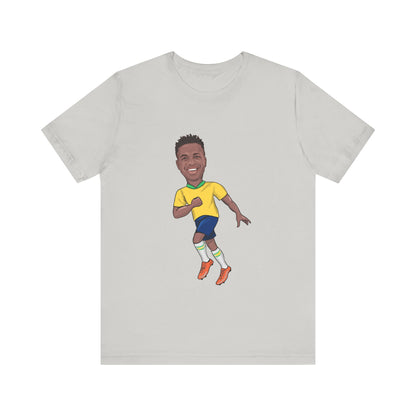 Vini Jr - Brazil - Short Sleeve T-Shirt