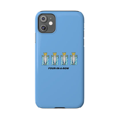 Manchester City - Four In A Row - Phone Case