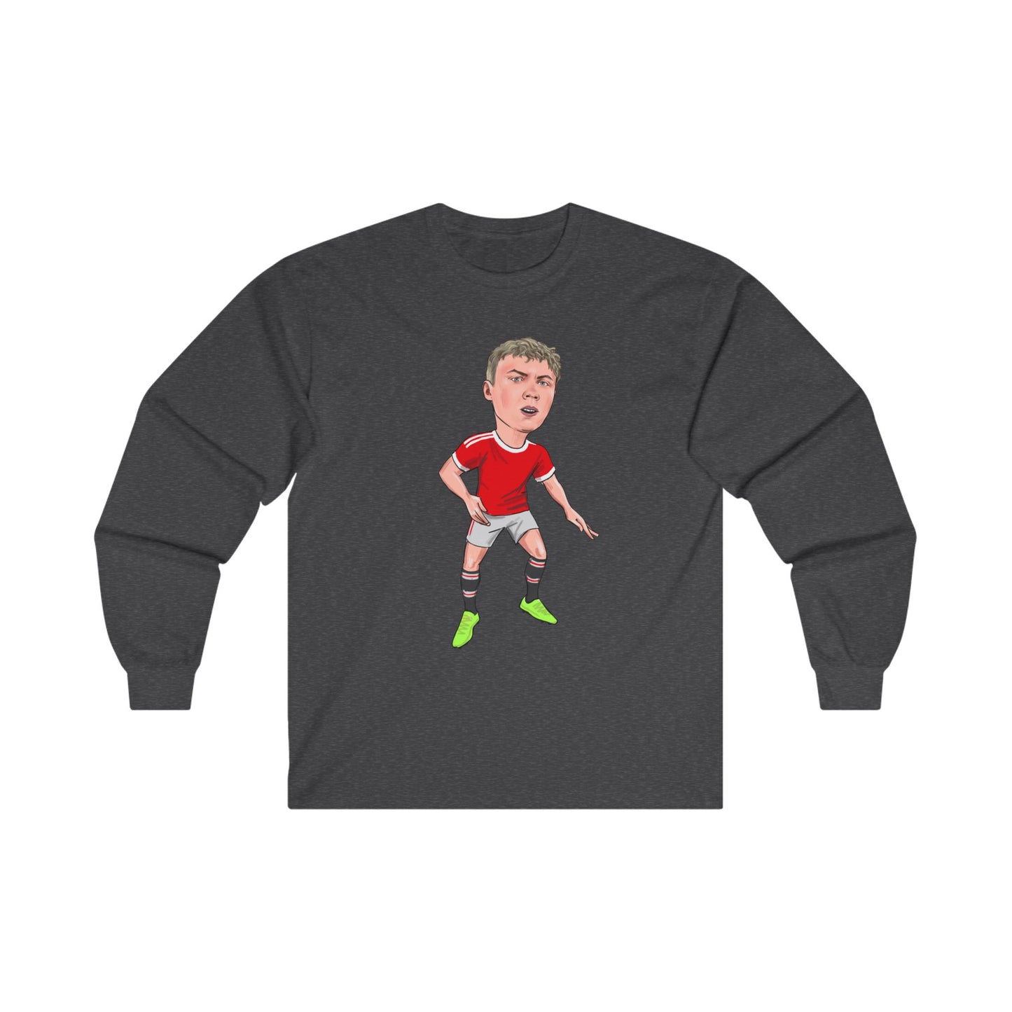 Rasmus Højlund - Manchester United - Long Sleeve T-Shirt