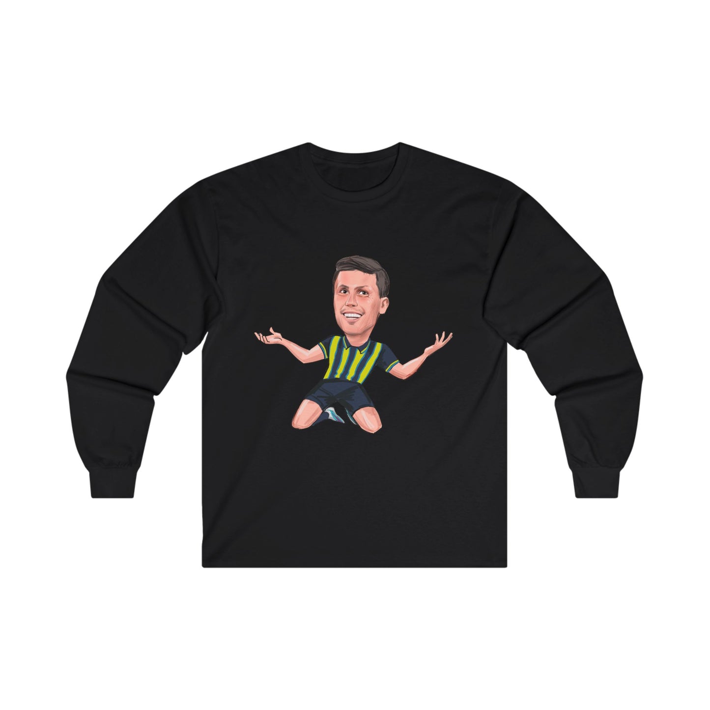 Rodri - Manchester City Away Kit - Long Sleeve T-Shirt