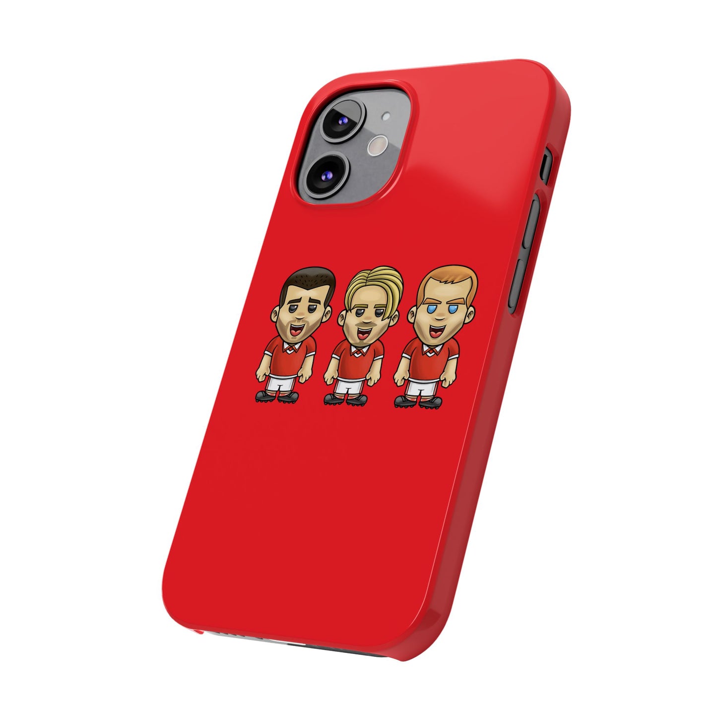 Paul Scholes, Roy Keane & David Beckham - Manchester United - Phone Case