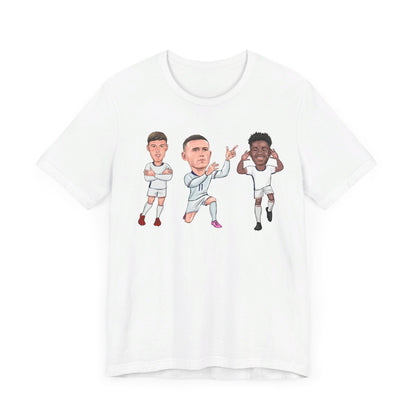 Cole Palmer, Phil Foden & Bukayo Saka - England - T-Shirt