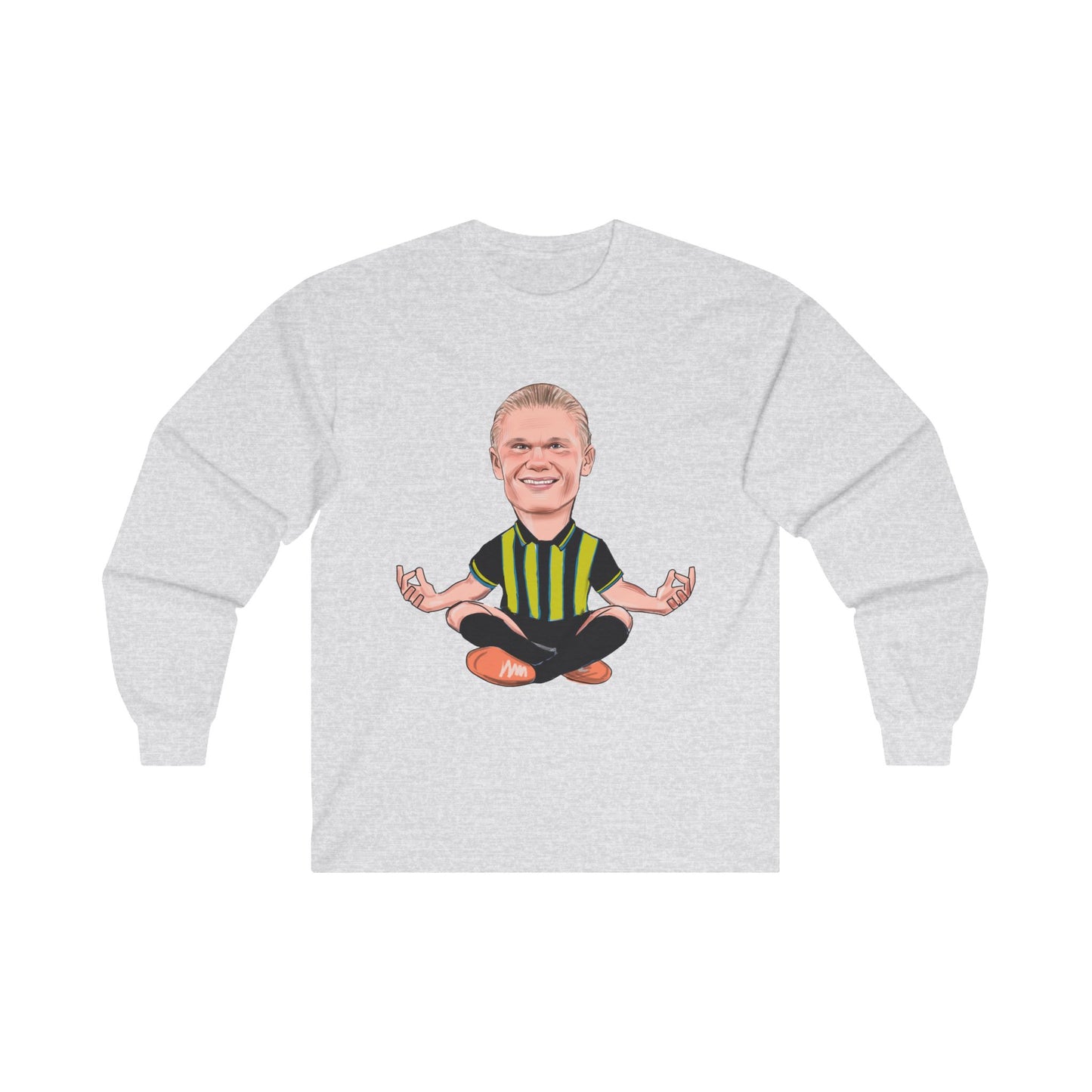 Erling Haaland - Manchester City Away Kit - Long Sleeve T-Shirt