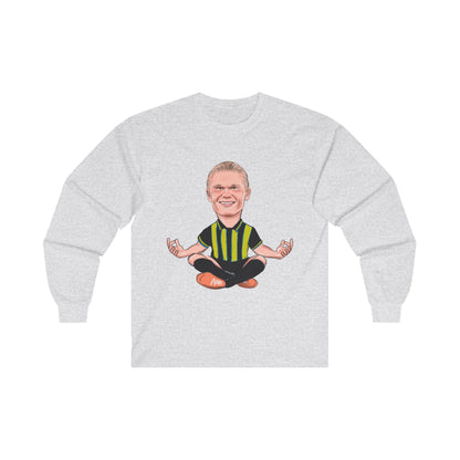 Erling Haaland - Manchester City Away Kit - Long Sleeve T-Shirt