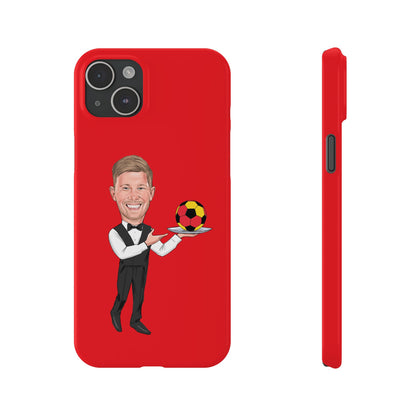 Kevin De Bruyne - Belgium - Served On A Plate - Phone Case