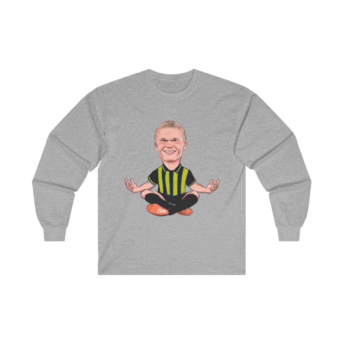 Erling Haaland - Manchester City Away Kit - Long Sleeve T-Shirt