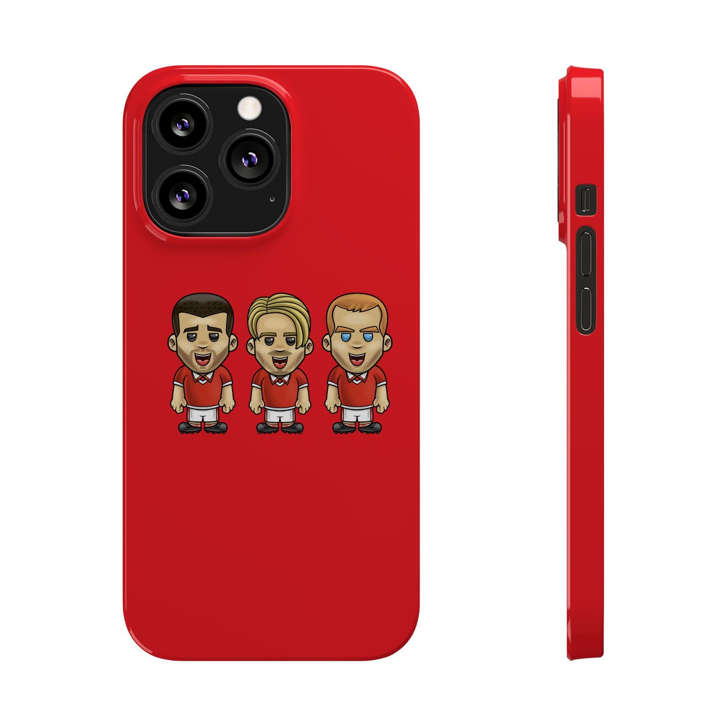 Paul Scholes, Roy Keane & David Beckham - Manchester United - Phone Case